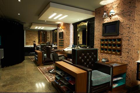 Ted Baker has launched Grooming Rooms alongside stores